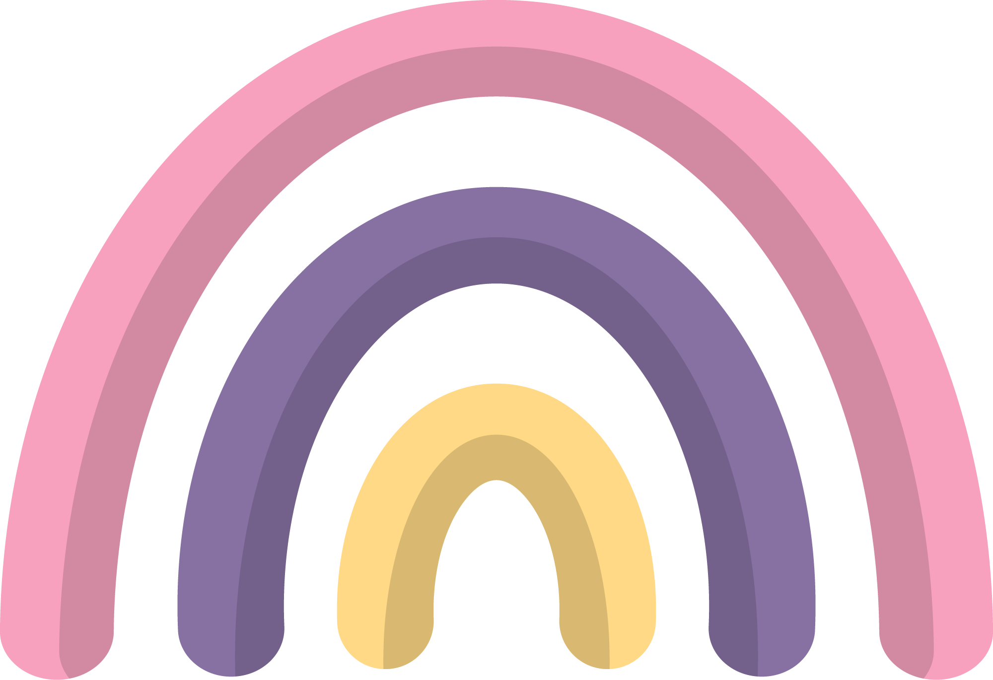 Preview for Pastel-rainbow-icon-design-spring-sticker-a9de2