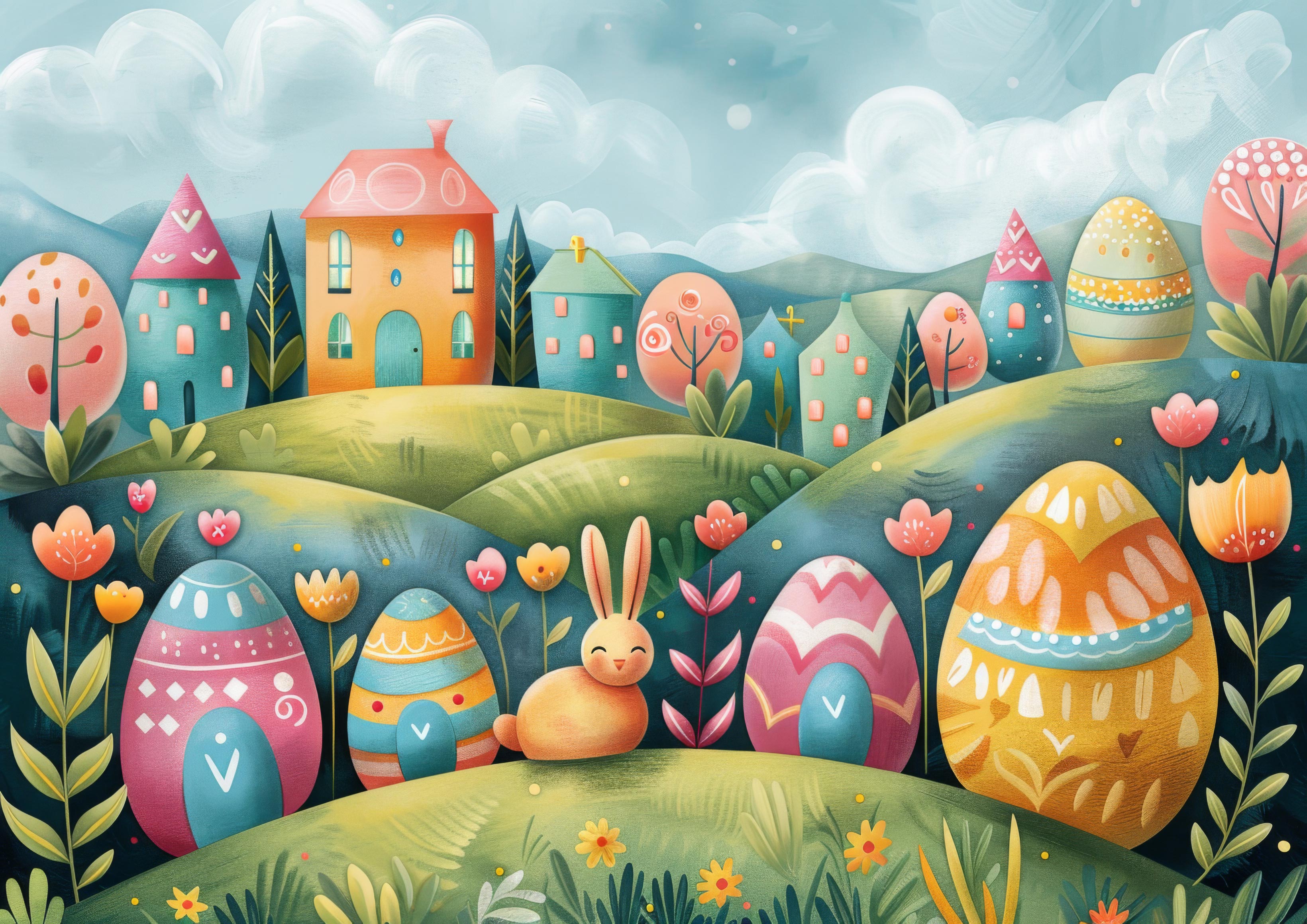 Preview for Easter-egg-landscape-background-2fb20
