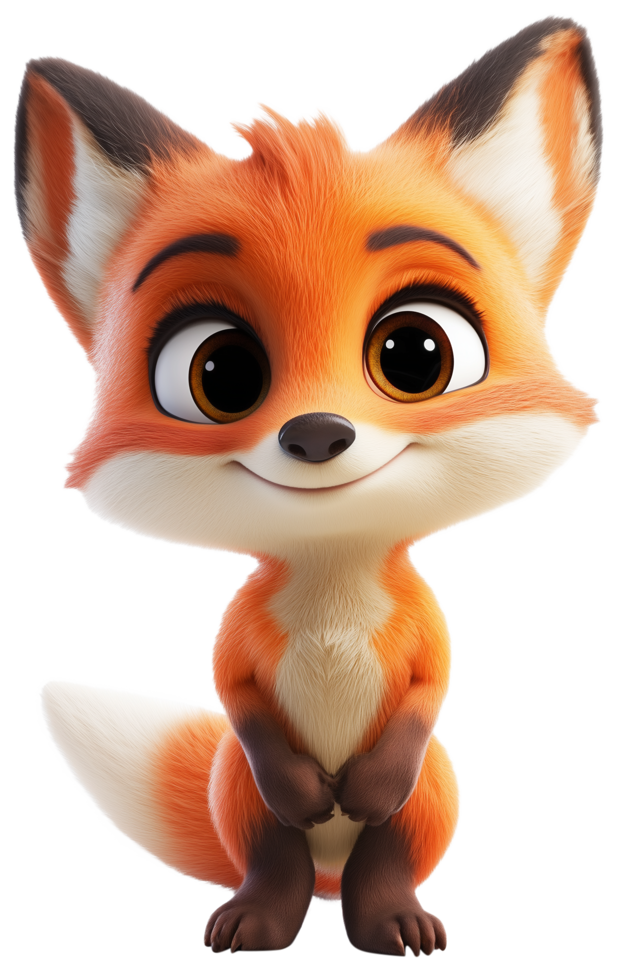 Preview for Cute Fox Emoji Sticker
