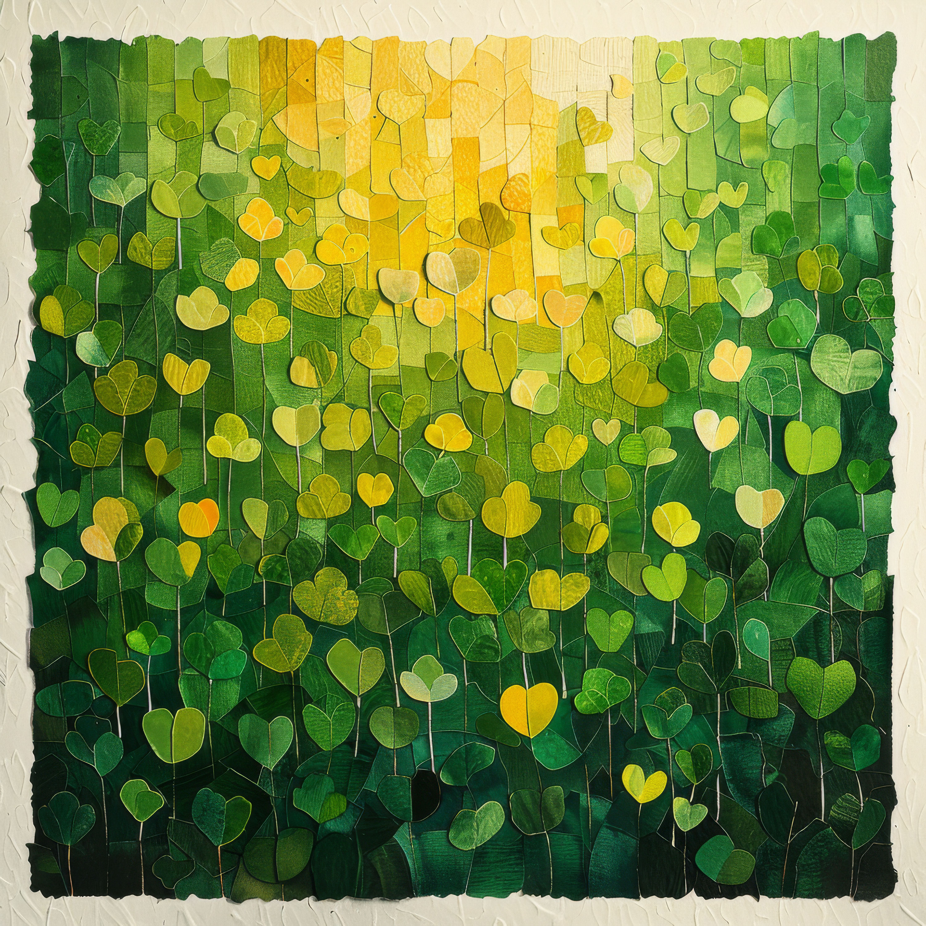 Preview for Pixelated-green-yellow-leaves-st-patricks-background-5d056