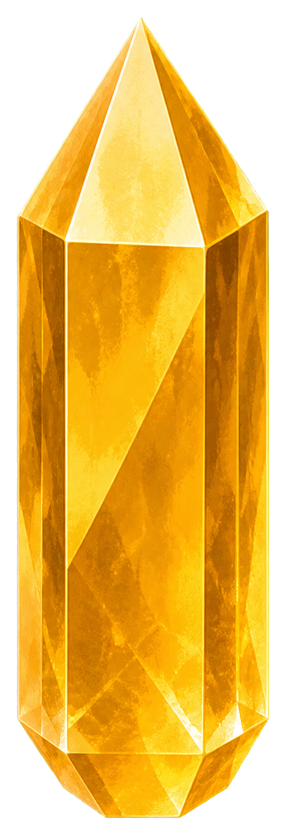 Preview for Golden Crystal Point Sticker