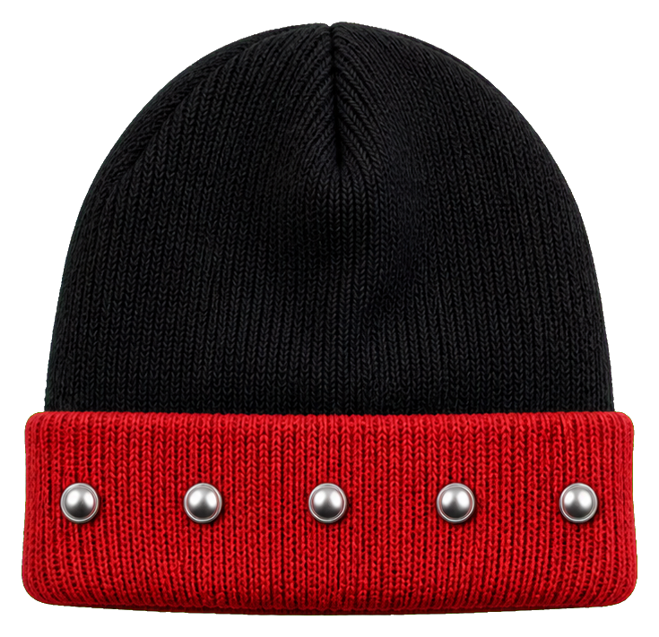 Preview for Studded Black Beanie Sticker