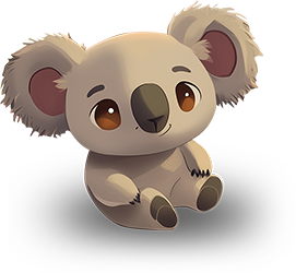 Preview for Cute-koala-illustration-animal-sticker-ba9e8