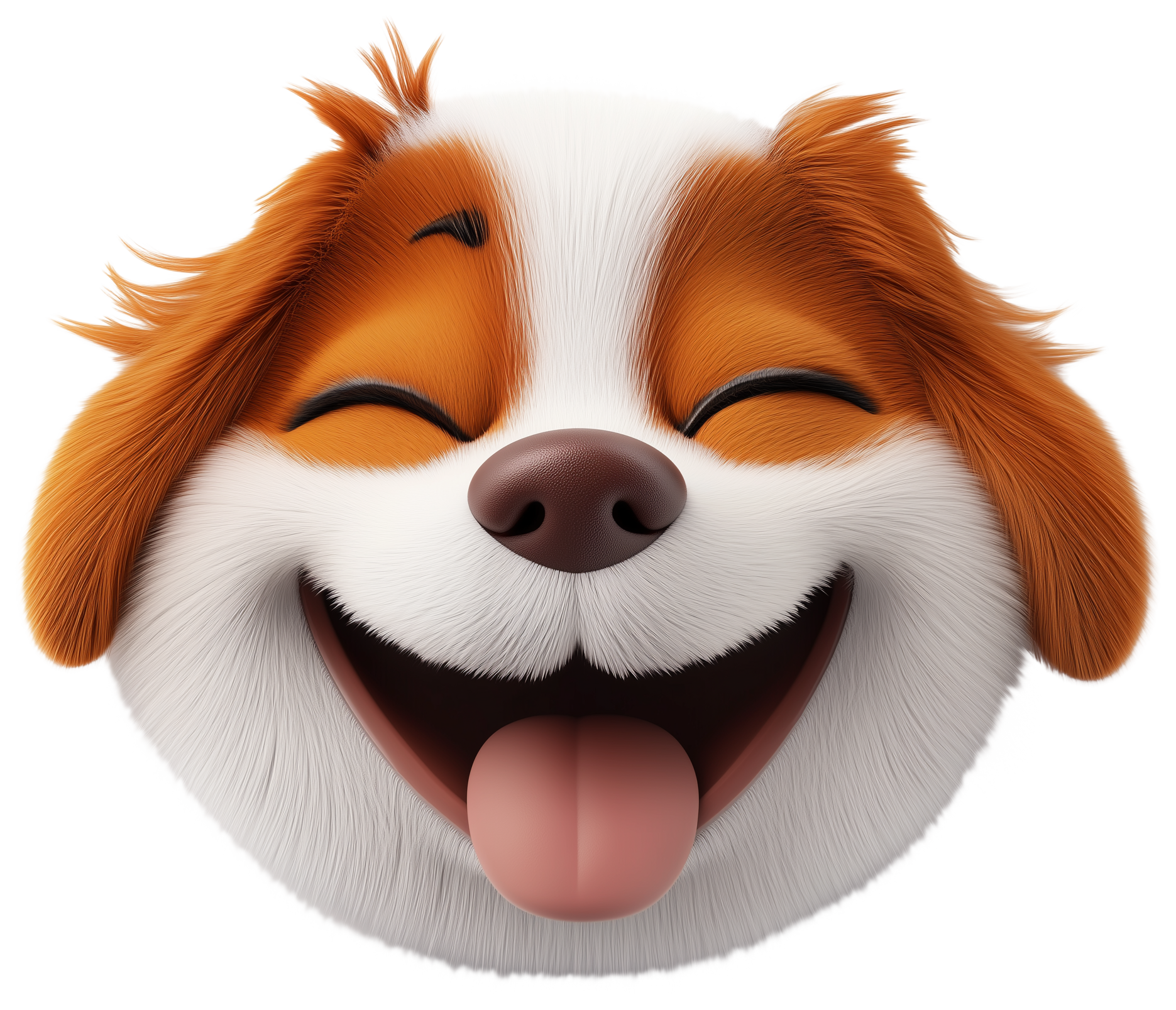 Preview for Cute Dog Emoji Sticker Graphic