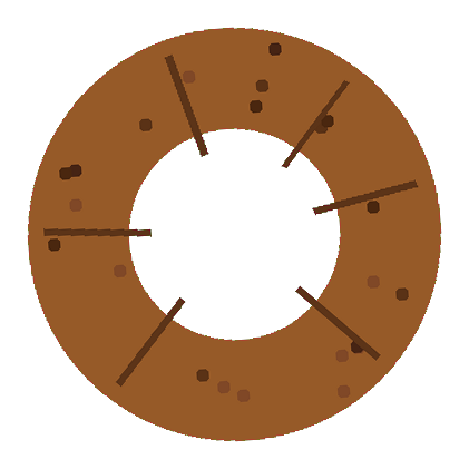 Preview for Chocolate Dipped Donut Sticker
