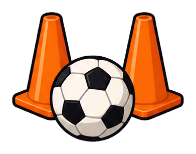 Preview for Soccer Training Cones And Ball Sticker