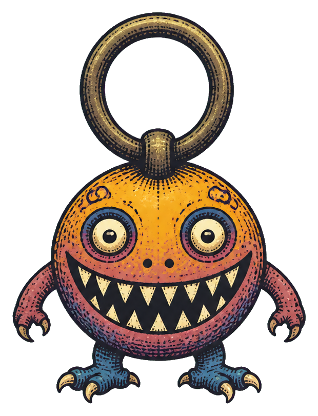 Preview for Door Knocker Demon Sticker