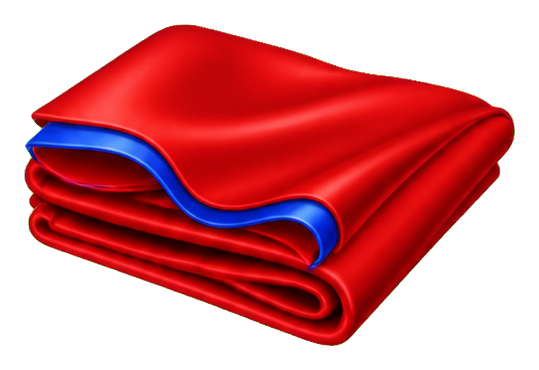 Preview for Red Hero Cape Sticker