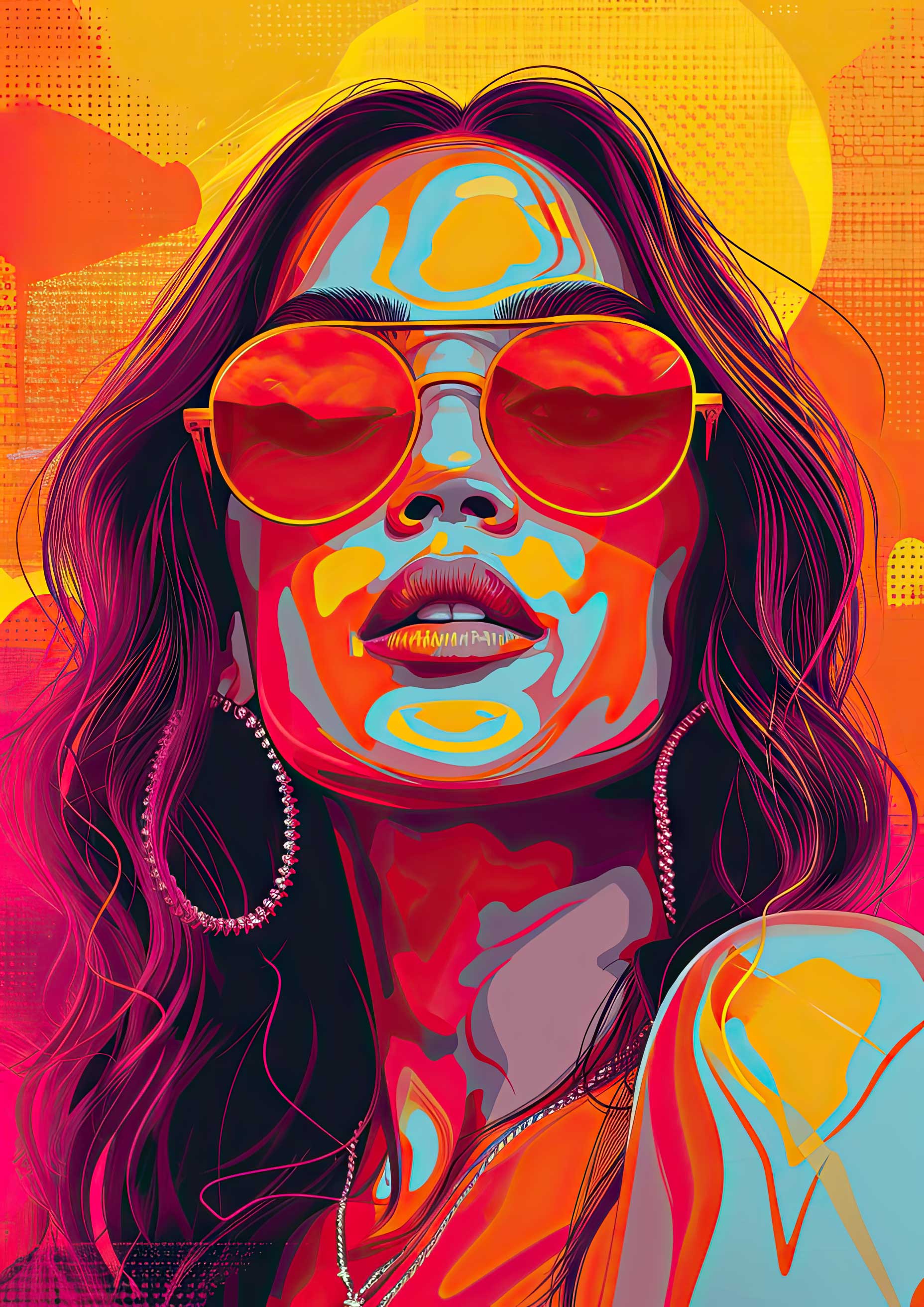 Preview for Vibrant-woman-portrait-celebrities-background-bfed0