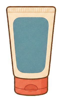 Preview for Cream Sunscreen Bottle Sticker Graphic