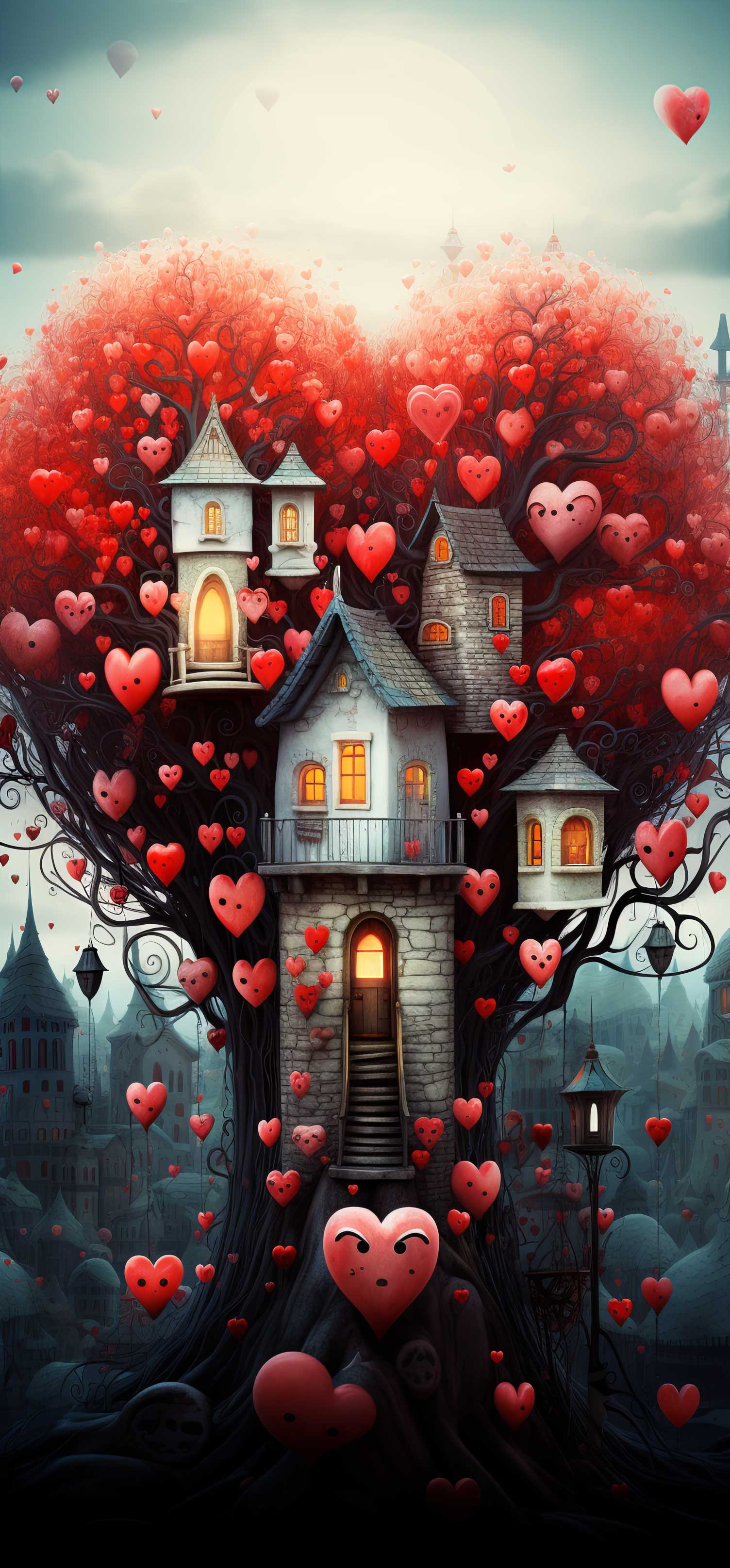 Preview for Enchanted-heart-treehouse-heart-phone-background-e0ccd