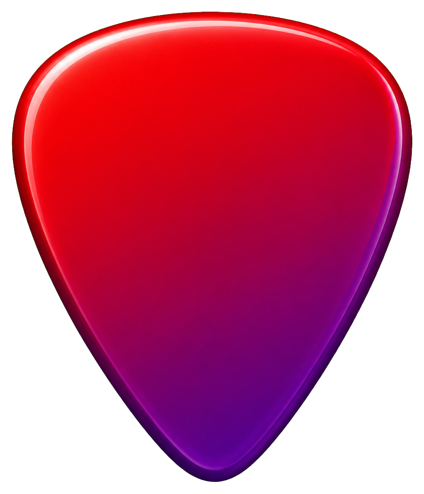 Preview for Guitar Pick Blank Sticker