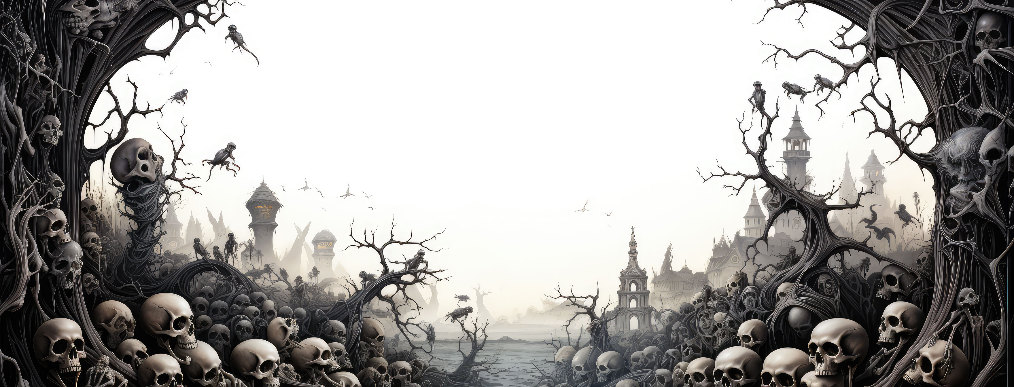 Preview for Dark-fantasy-landscape-art-halloween-cover-background-86a0a