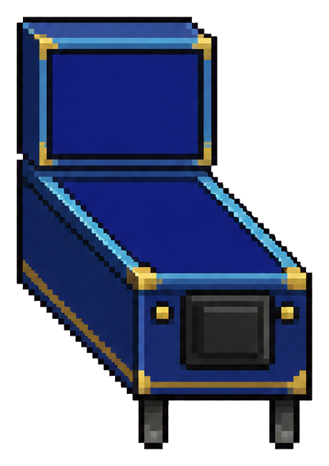 Preview for Indigo Pinball Machine Sprite Sticker