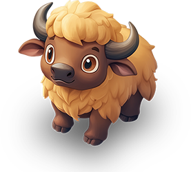 Preview for Cartoon-yak-illustration-animal-sticker-55722