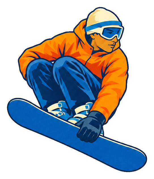 Preview for Crouching Snowboarder
