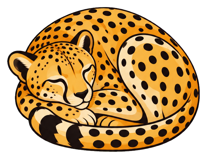 Preview for Sleeping Cheetah