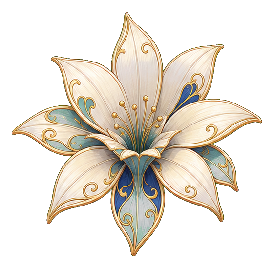 Preview for Art Nouveau Double Jasmine Sticker