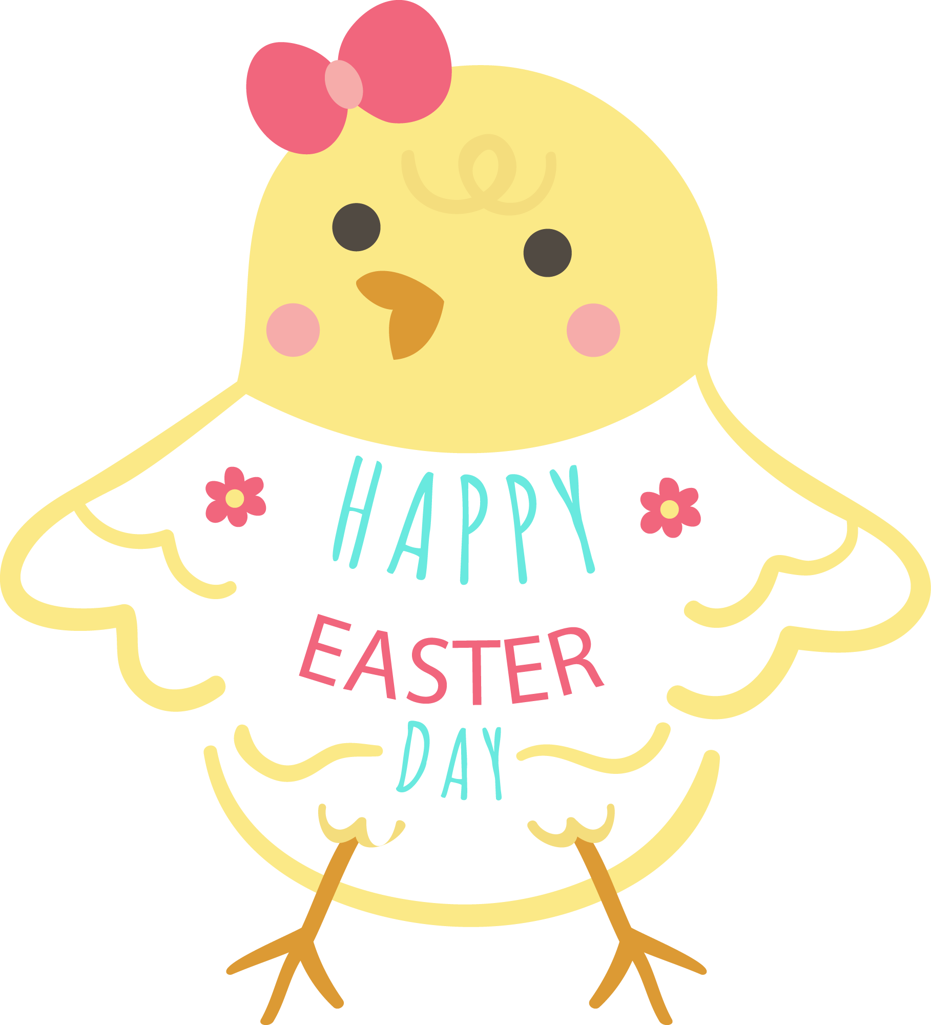 Preview for Easter-chick-graphic-design-sticker-7a0c7