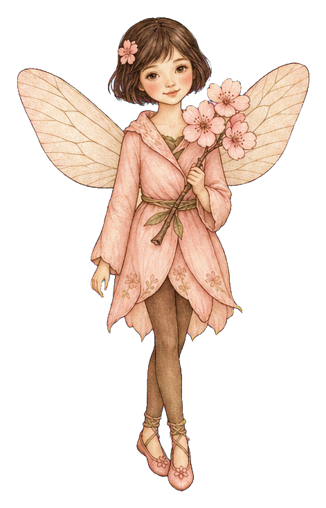 Preview for Cherry Blossom Fairy Sticker