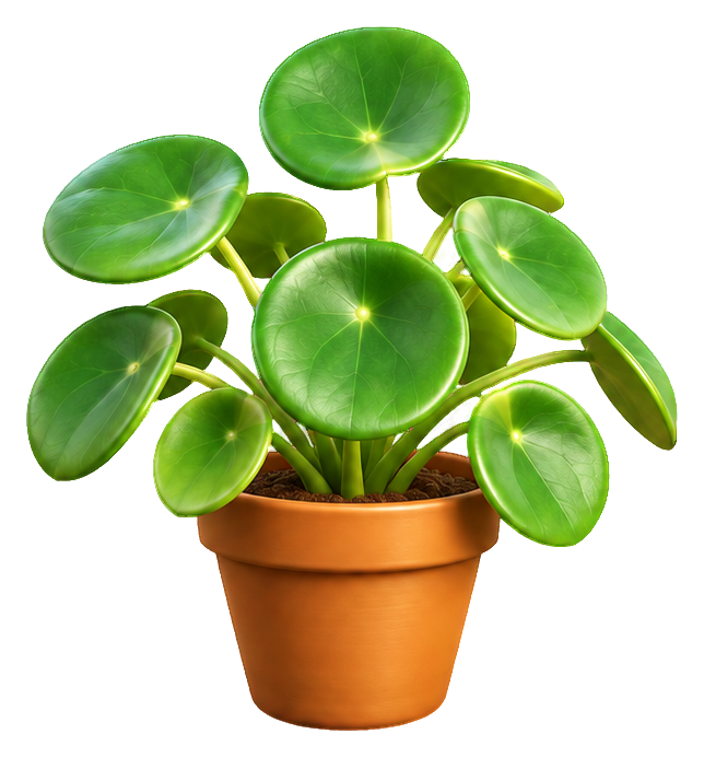 Preview for 3d Houseplants Pilea Pot