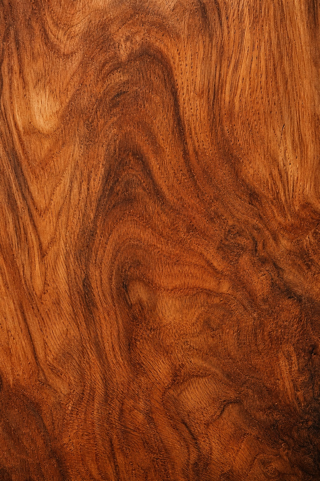 Warm brown oak wood grain texture with flowing natural patterns.
