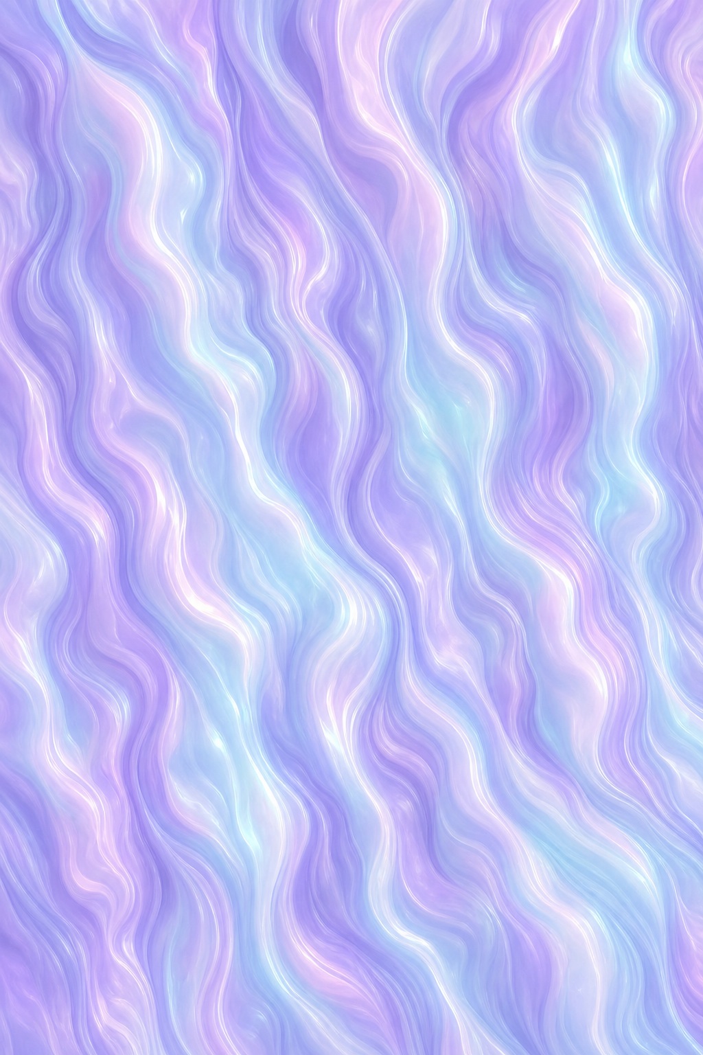 Soft iridescent lavender waves with a luminous pearl-like shimmer