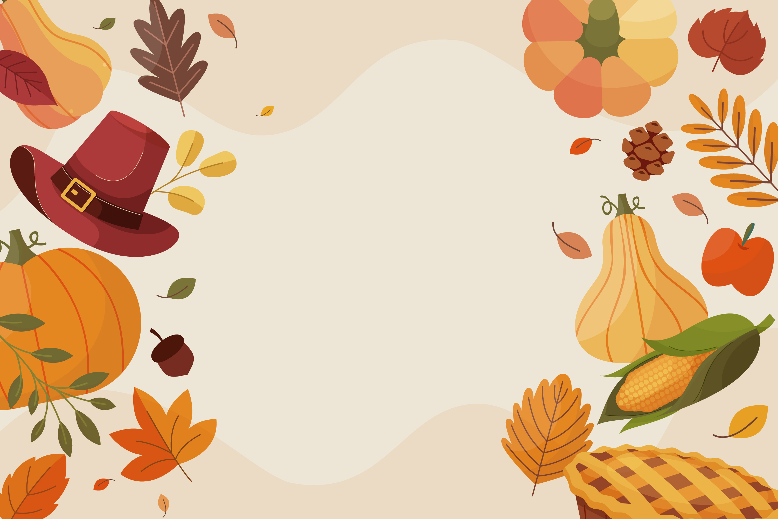 Preview for Thanksgiving-template-design-fall-background-37325