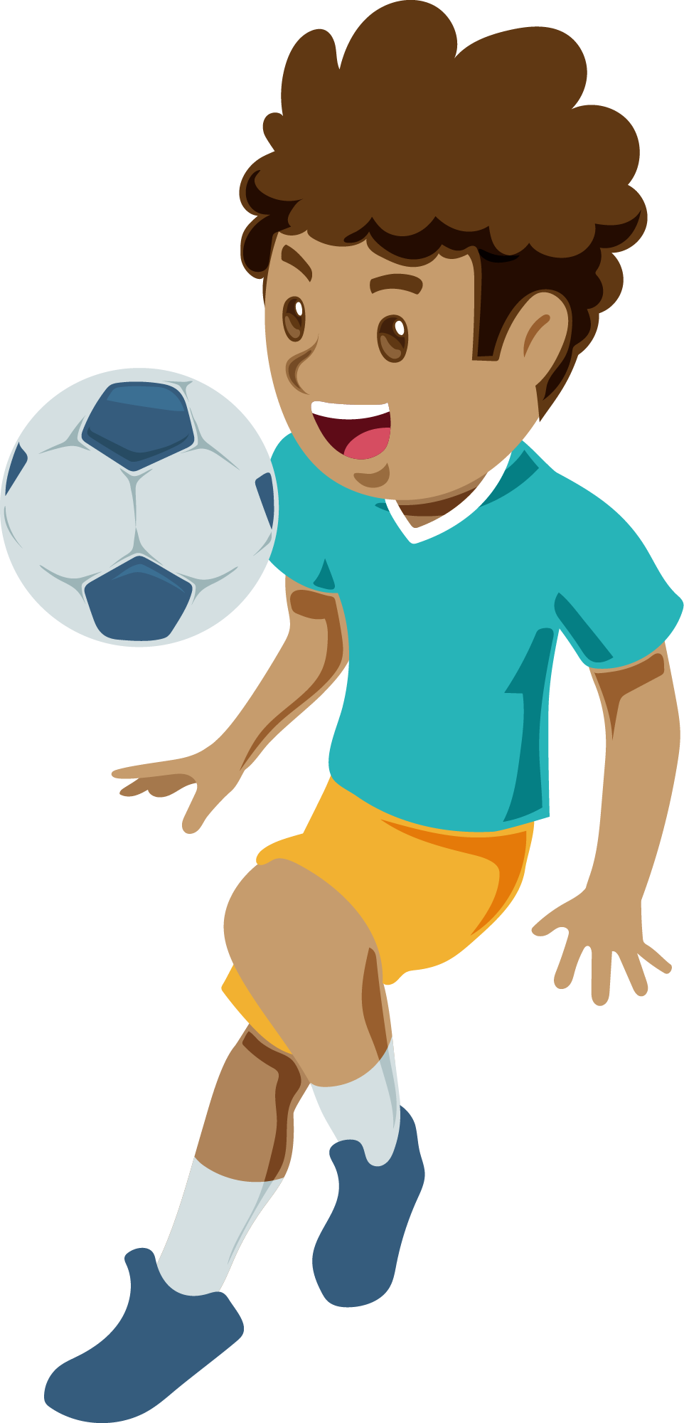 Preview for Cartoon-boy-playing-soccer-sticker-0e91a