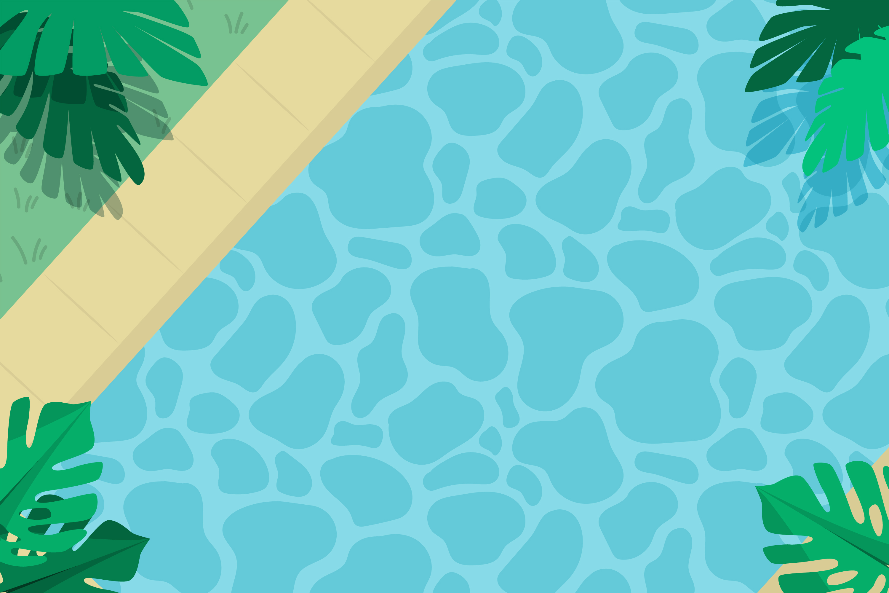 Preview for Poolside-oasis-relaxation-summer-background-a4748