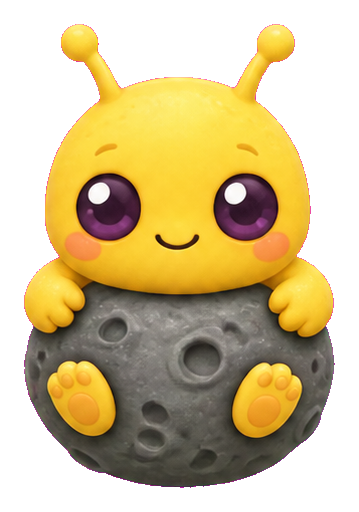 Preview for Golden Meteor-rider Alien Sticker