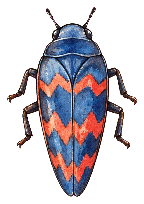 Preview for Cobalt Spittlebug Sticker