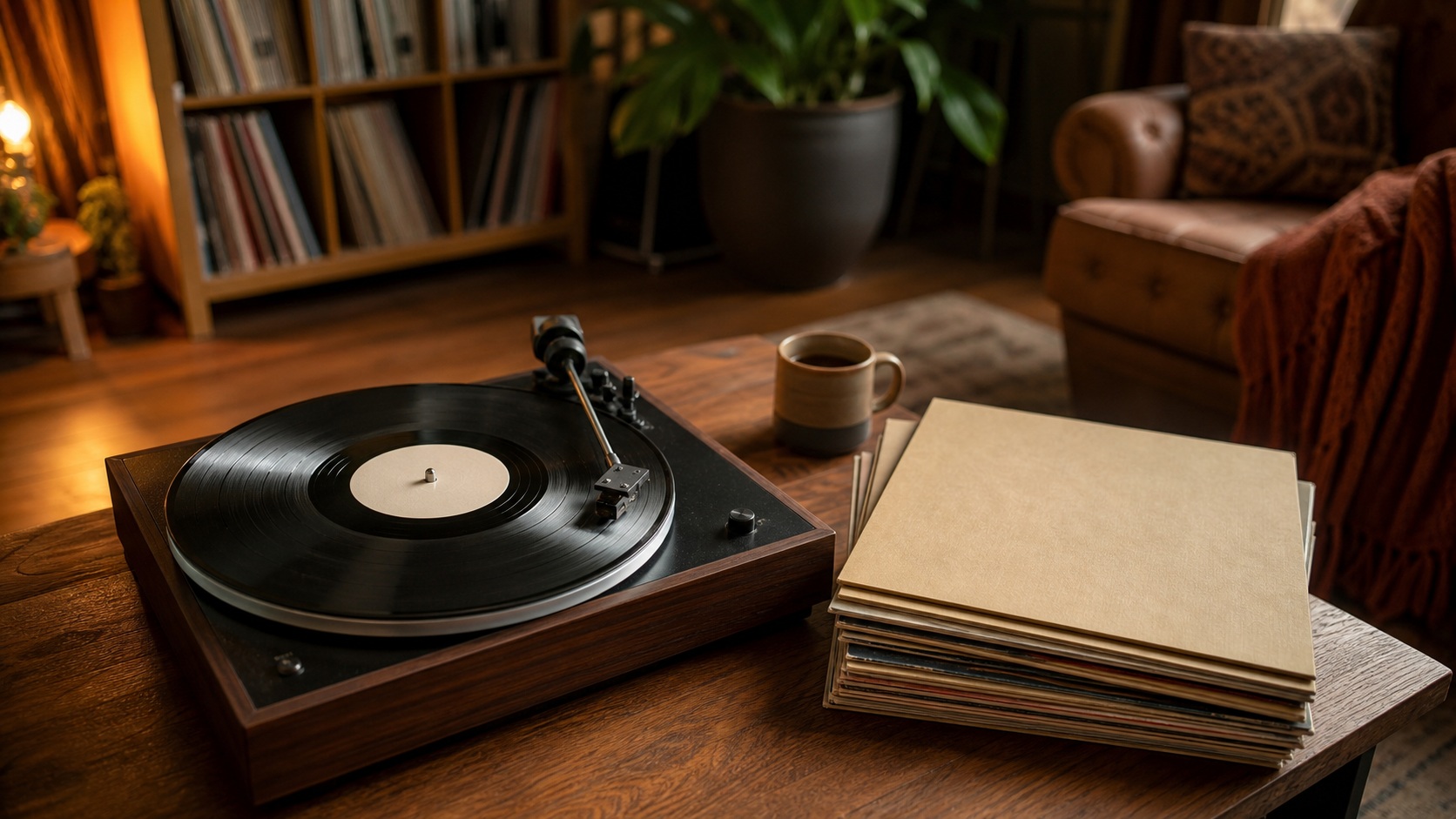 Preview for Record Player Stock Background