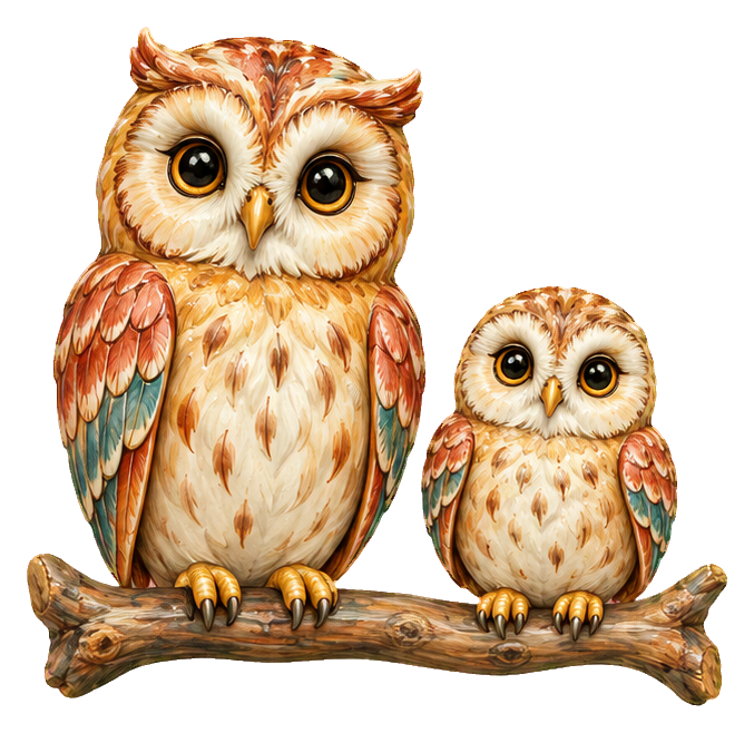 Preview for Mothers Day Mother Owl