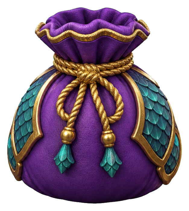 Preview for Dragon Scale Treasure Sack Sticker
