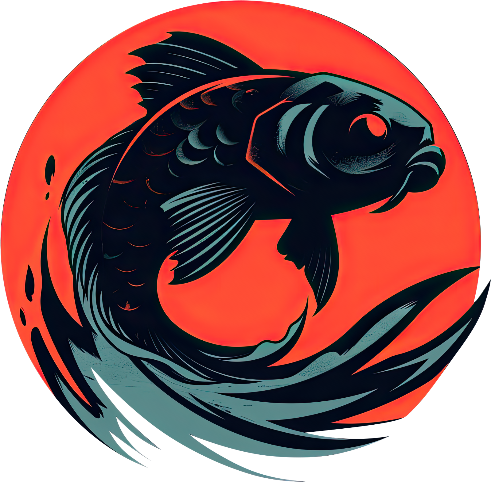 Preview for Koi-fish-logo-design-logo-animal-sticker-e72a0