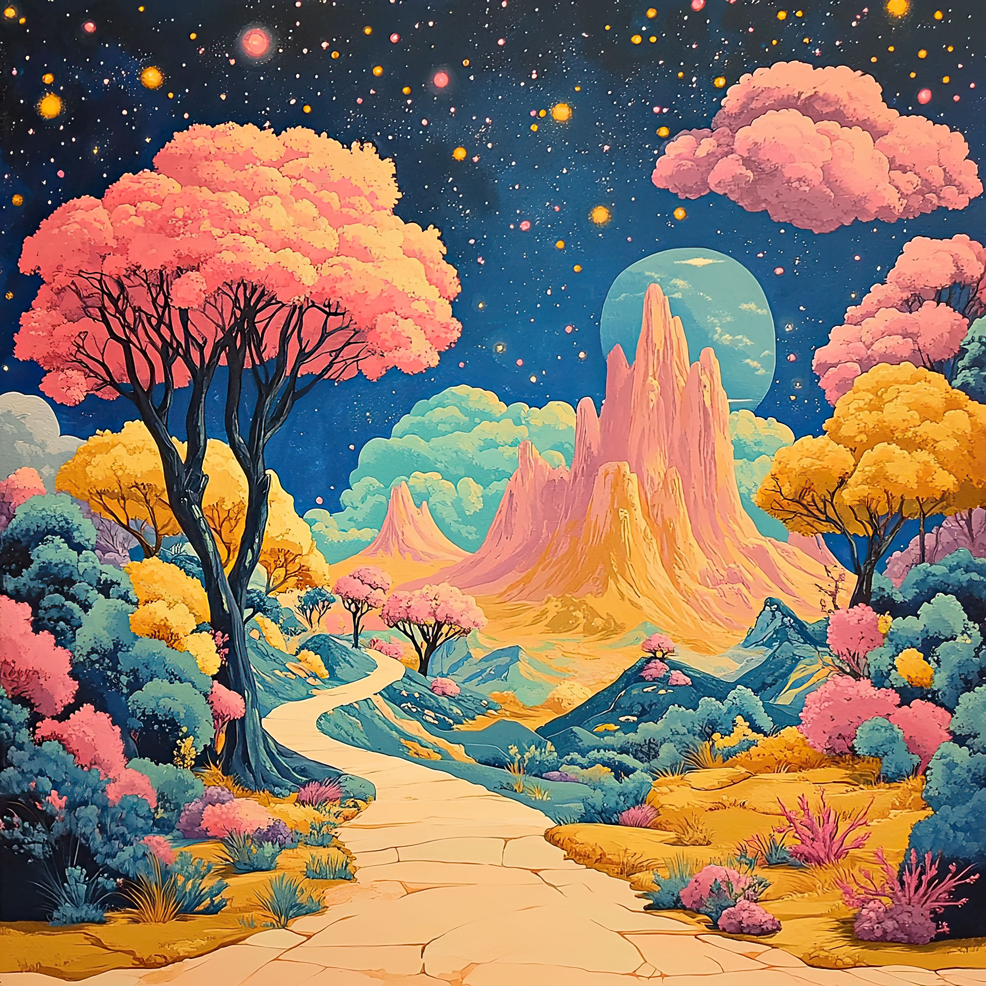 Preview for Fantasy-landscape-digital-art-whimsical-backdrop-background-e49a0