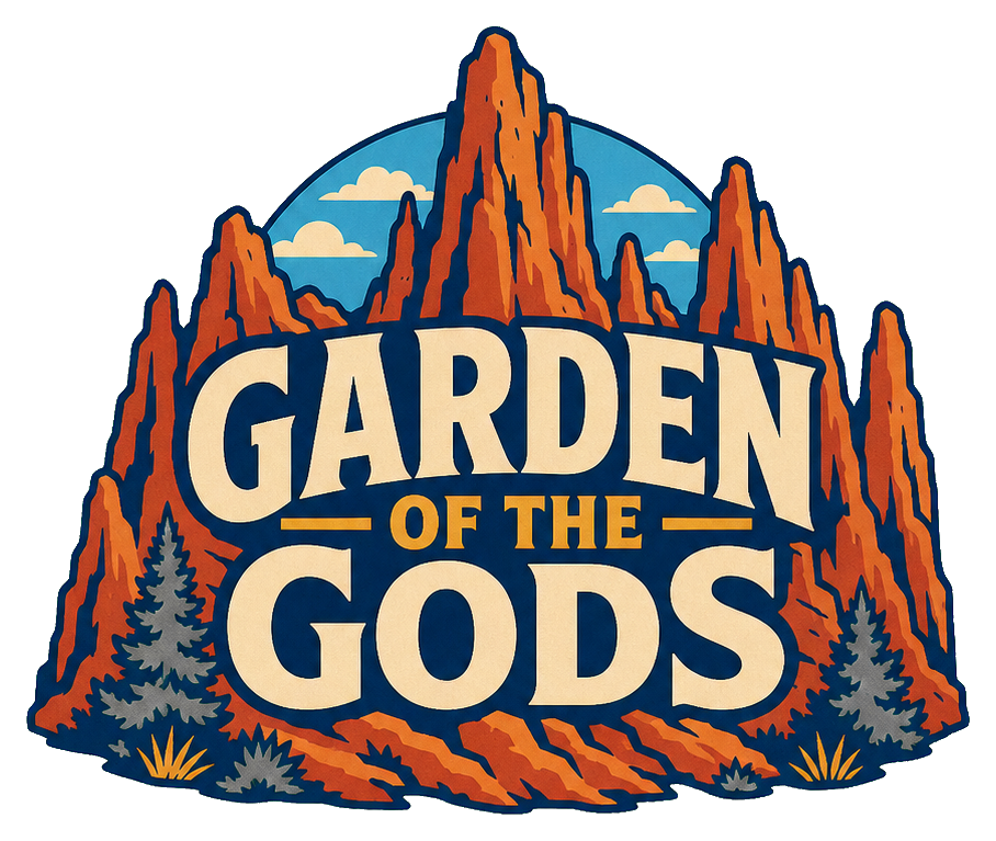 Preview for Garden Of The Gods Rocks Retro Sticker
