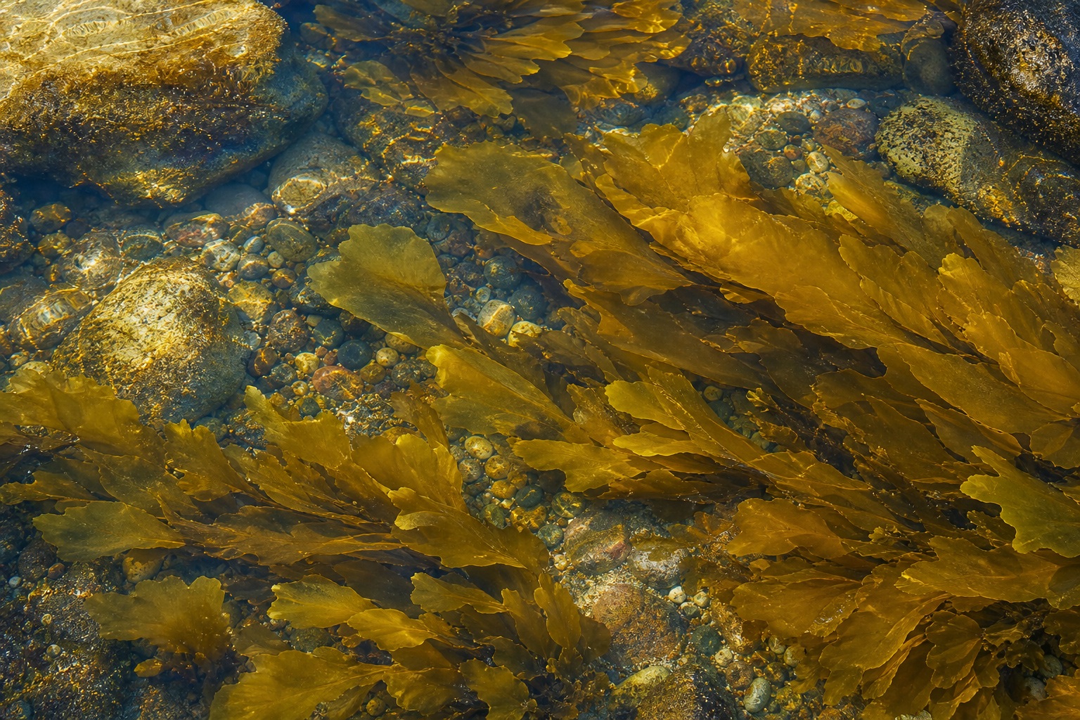 Preview for Golden Tidal Pool Texture Background
