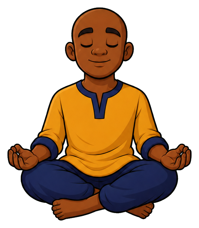Preview for Peacefully Meditating Adult Sticker