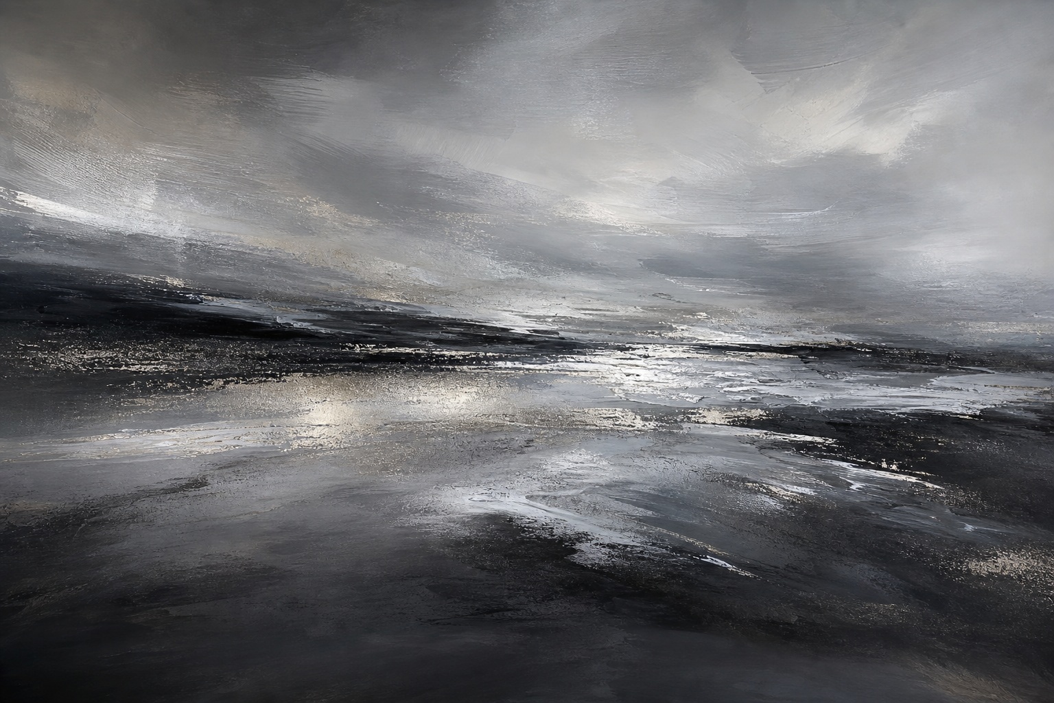Preview for Charcoal Silver Abstract Background