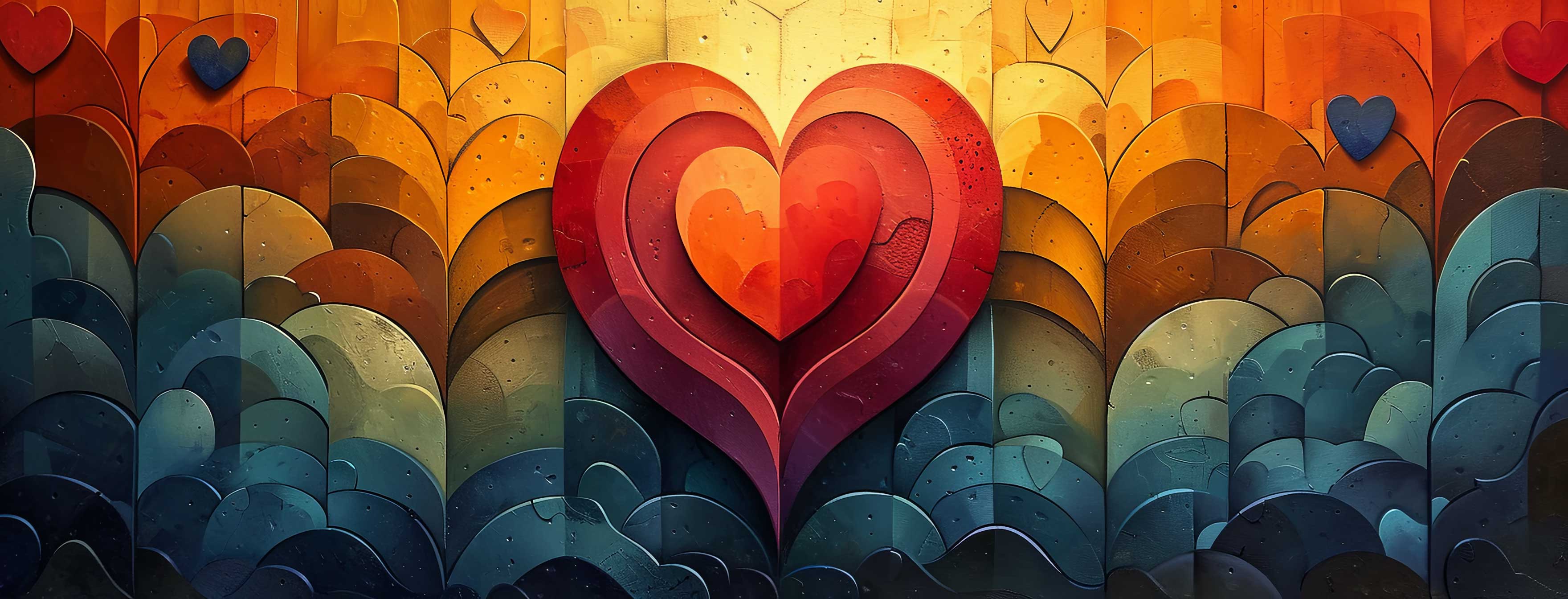 Preview for Vibrant-heart-artwork-heart-cover-background-566a8