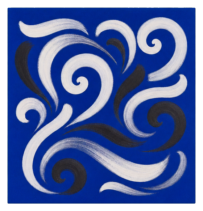 Preview for Cobalt Ceramic Square Sticker