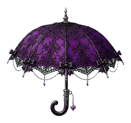 Preview for Black Lace Parasol Sticker