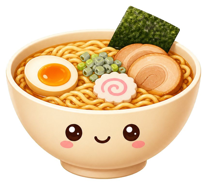 Preview for Cute Ramen Bowl Sticker