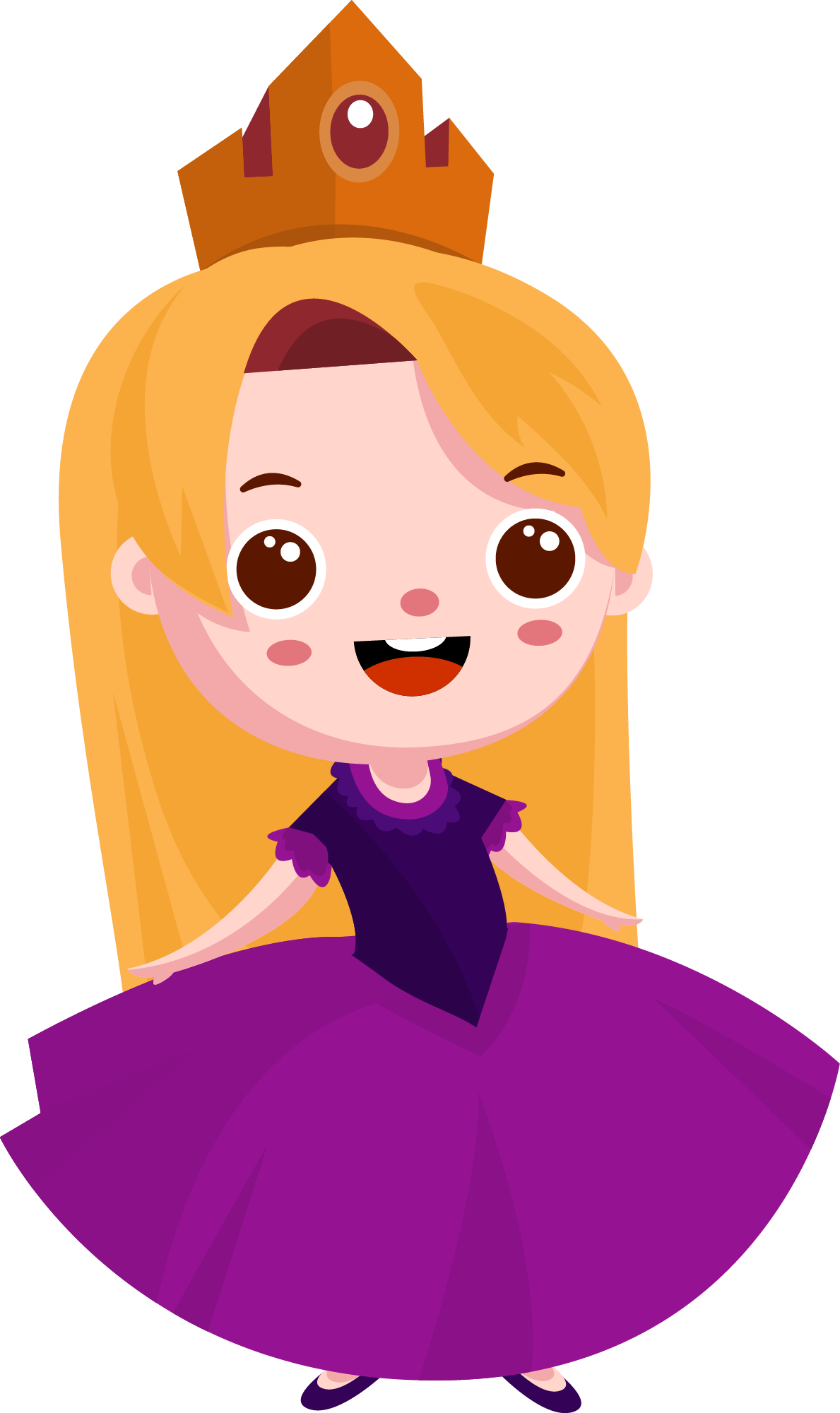Preview for Cartoon-princess-illustration-halloween-costume-sticker-f91ea