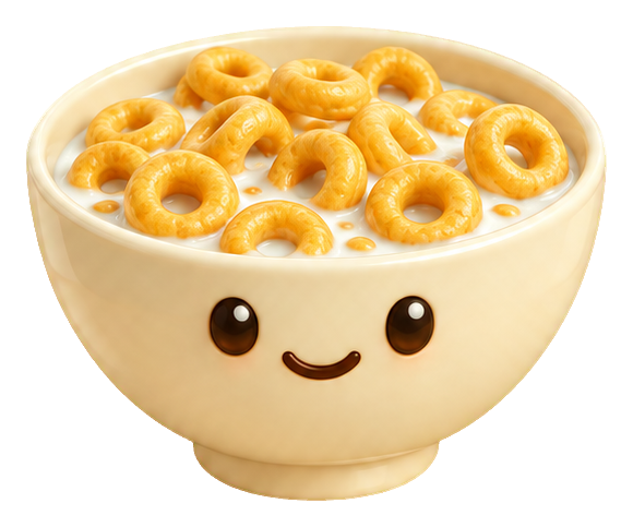 Preview for 3d Breakfast Buddies Cereal Bowl