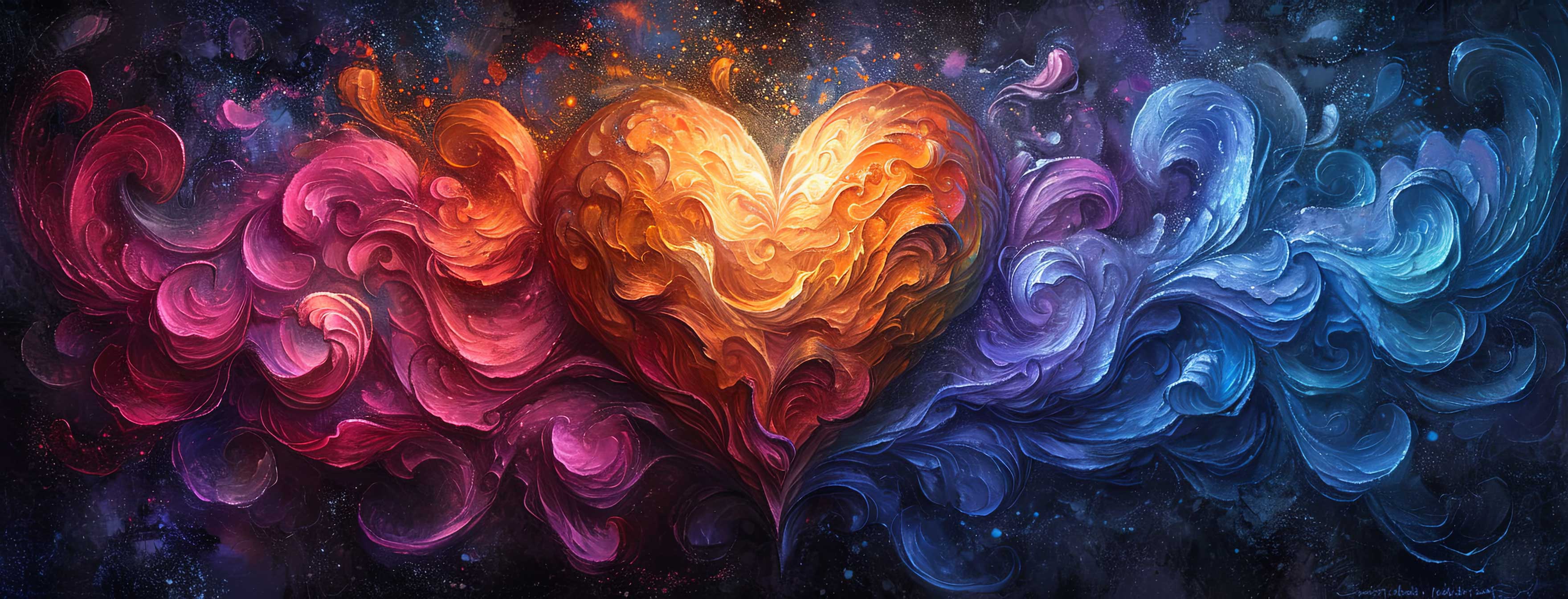 Preview for Vibrant-heart-art-design-heart-cover-background-44580