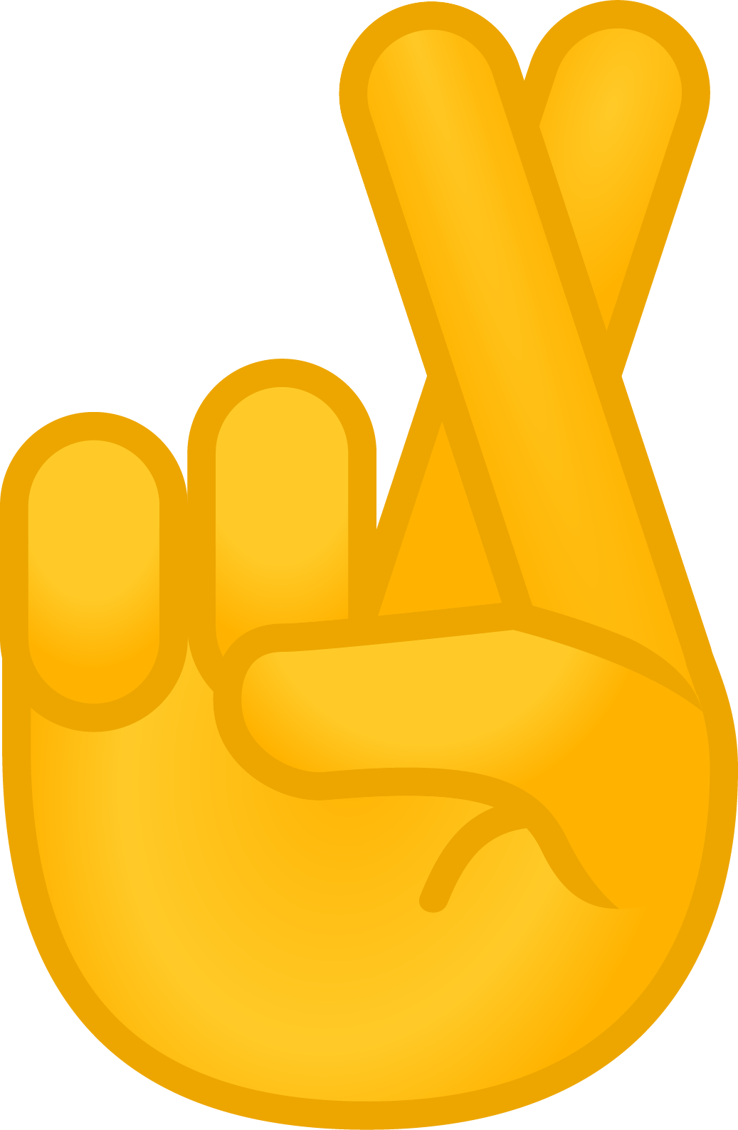 Preview for Peace-sign-emoji-yellow-hand-emoji-hands-sticker-4debe