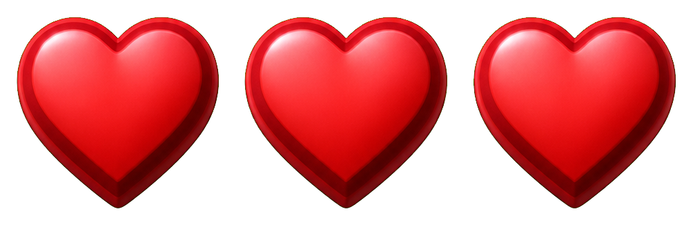 Preview for Game Lives Hearts Sticker